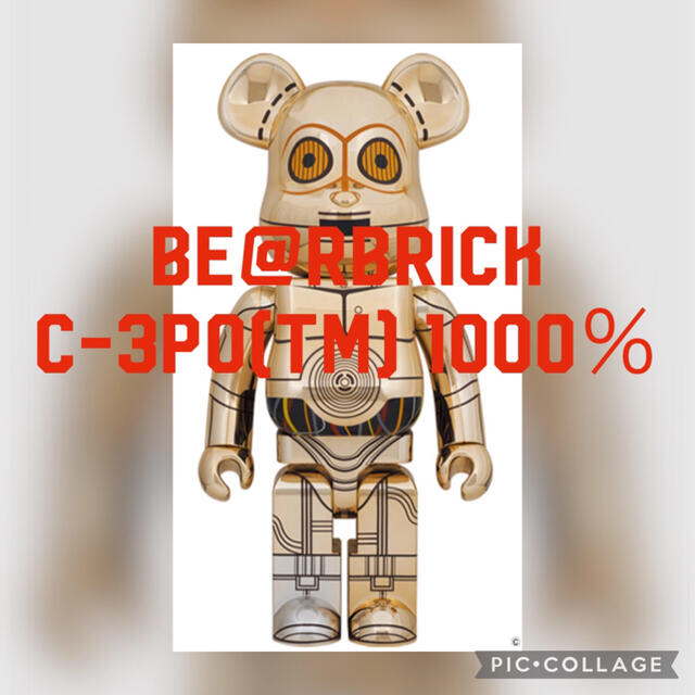 エンタメ/ホビーBE@RBRICK C-3PO(TM) 1000％