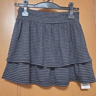 ユニクロ(UNIQLO)のUNIQLO ティアードフリル ソフトスカート 新品(ミニスカート)