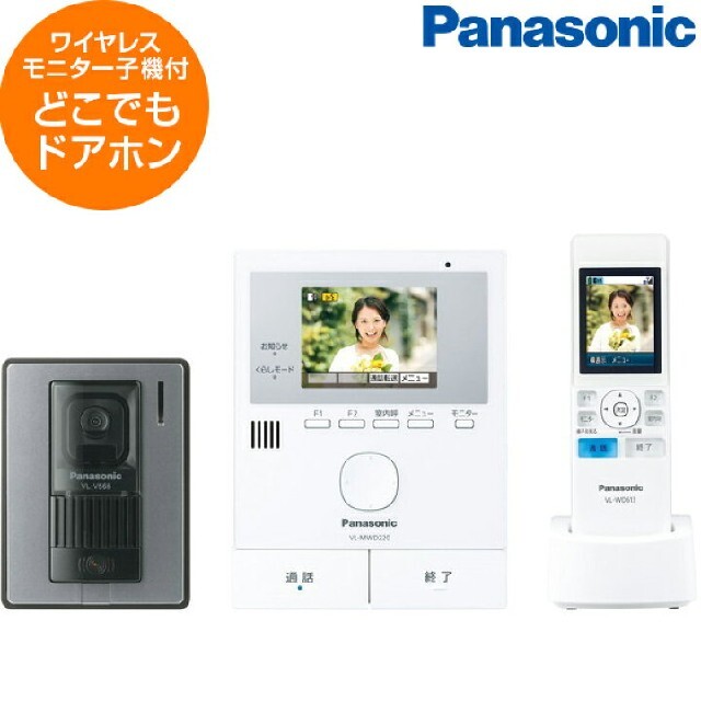 お金を節約 訳アリ パナソニック Panasonic テレビドアホン VL-SWZ200KL 子機なし