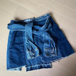 ザラ(ZARA)のZARA デニムスカート 今期 春夏(ミニスカート)