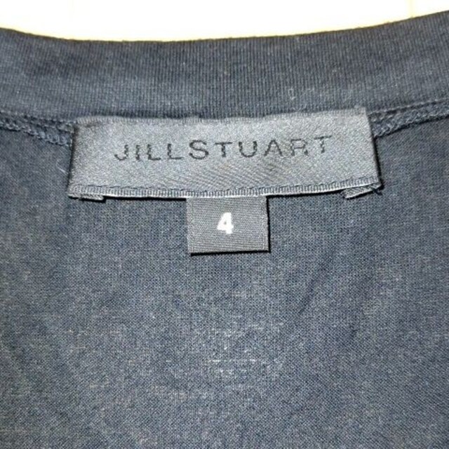 JILLSTUART(ジルスチュアート)のジルスチュアート 裾フリルワンピース  黒 レディースのワンピース(ひざ丈ワンピース)の商品写真