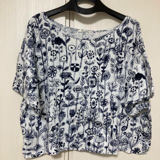 ミナペルホネン(mina perhonen)のミナペルホネン＊ letter of flower カットソー(Tシャツ(半袖/袖なし))