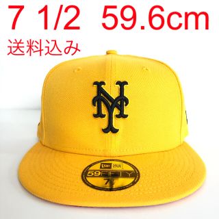 ニューエラー(NEW ERA)のNew Era Cap 1/2 ツバ裏レッド ニューエラ NY メッツ キャップ(キャップ)