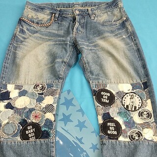 HYSTERIC GLAMOUR - HYSTERIC GLAMOUR かっこいいワッペン付デニの通販 ...