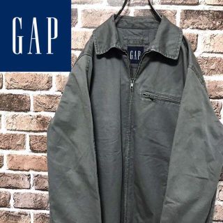 GAP - 【激レア】ギャップ ビッグサイズ ゆるだぼ 中綿 ジップアップ ブルゾンの通販｜ラクマ