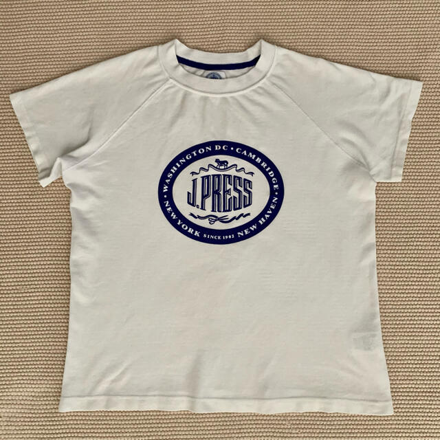 J.PRESS(ジェイプレス)のJ.PRESS  Tシャツ 白　150  鹿の子 キッズ/ベビー/マタニティのキッズ服男の子用(90cm~)(Tシャツ/カットソー)の商品写真