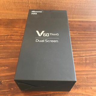 エルジーエレクトロニクス(LG Electronics)のLG V60 Think Q  SIMフリー(スマートフォン本体)