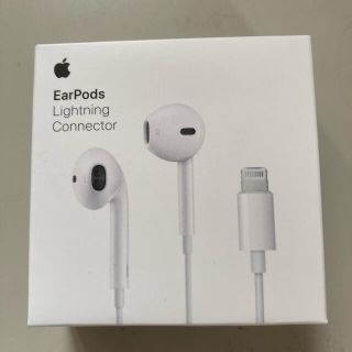 アップル(Apple)のiphone Apple純正イヤホン　ライトニング earpods(ヘッドフォン/イヤフォン)