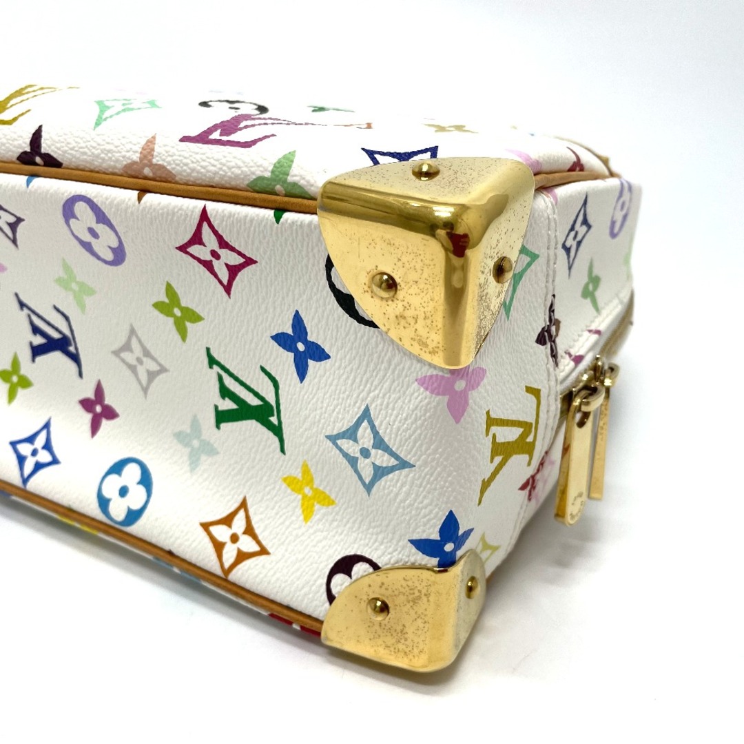 【本物保証】 布袋付 ルイヴィトン LOUIS VUITTON モノグラム マルチカラー トゥルーヴィル ハンドバッグ ブロン M92663