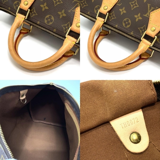 ルイヴィトン LOUIS VUITTON スピーディ30 M41526 モノグラム ハンドバッグ ボストンバッグ モノグラムキャンバス ブラウン