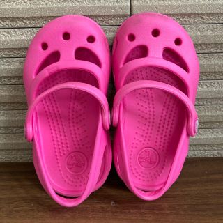 クロックス(crocs)のクロックス　サンダル　13cm(サンダル)