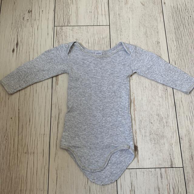 PETIT BATEAU(プチバトー)のプチバトー 肌着 長袖 6m 67cm 3枚セット キッズ/ベビー/マタニティのベビー服(~85cm)(肌着/下着)の商品写真