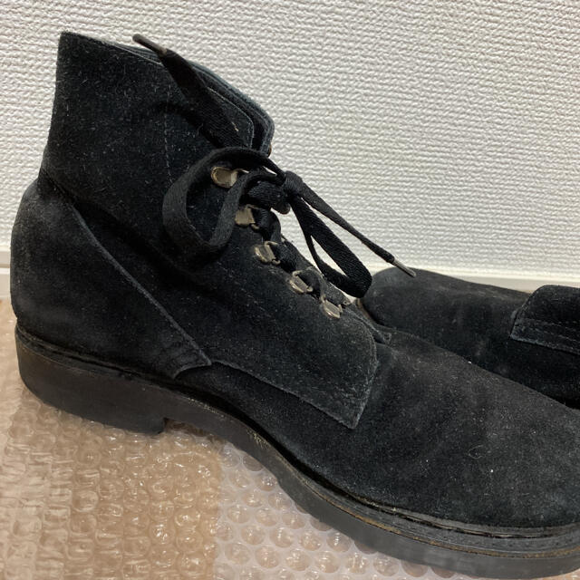 Yohji Yamamoto(ヨウジヤマモト)のヨウジヤマモト    コーデュロイハーフブーツ メンズの靴/シューズ(ブーツ)の商品写真