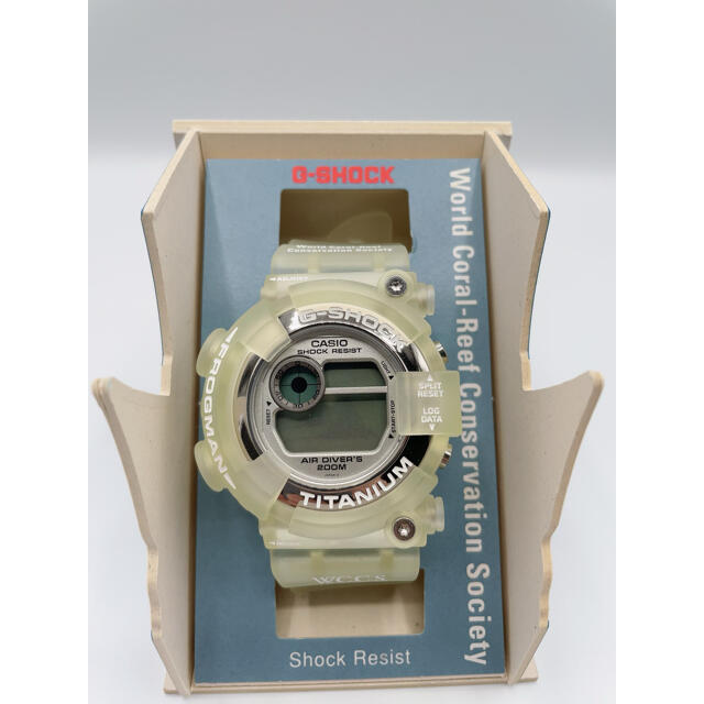 豪華で新しい - G-SHOCK CASIO DW-8201WC-7T  FROGMAN G-SHOCK 腕時計(デジタル)