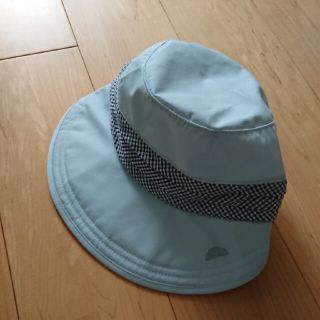 エレッセ(ellesse)のエレッセ UV帽子 スカイブルー ギンガムチェック(ハット)