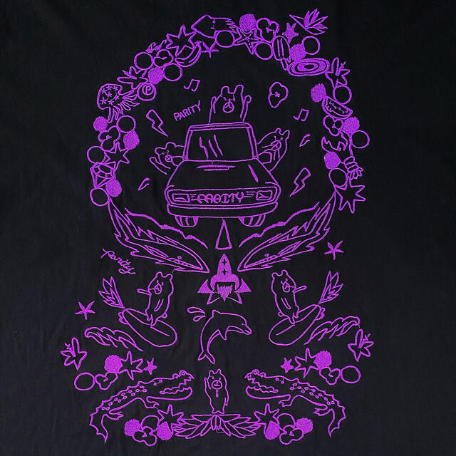 ScoLar(スカラー)のScolar Parity スカラーパリティ ビッグシルエット 伝説のくま 刺繍 メンズのトップス(Tシャツ/カットソー(半袖/袖なし))の商品写真