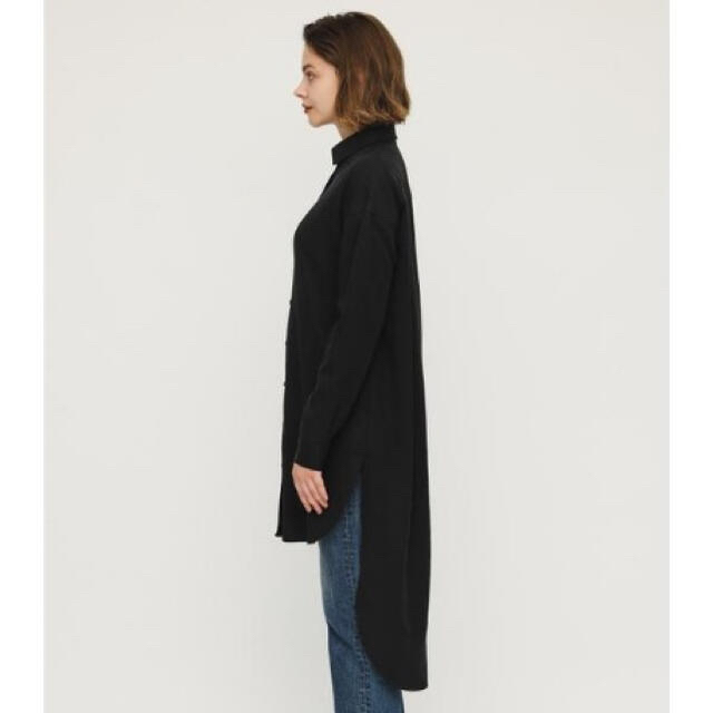 SLY(スライ)のSLY スライ BACK LONG HEM ROUND SH シャツ  レディースのトップス(シャツ/ブラウス(長袖/七分))の商品写真