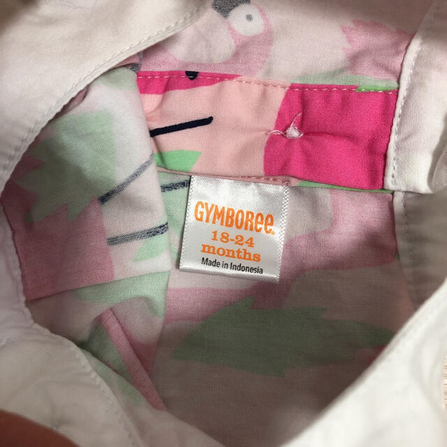 GYMBOREE(ジンボリー)の更にお値下げ Gymboree ジンボリー フラミンゴ ワンピース 18-24 キッズ/ベビー/マタニティのキッズ服女の子用(90cm~)(ワンピース)の商品写真