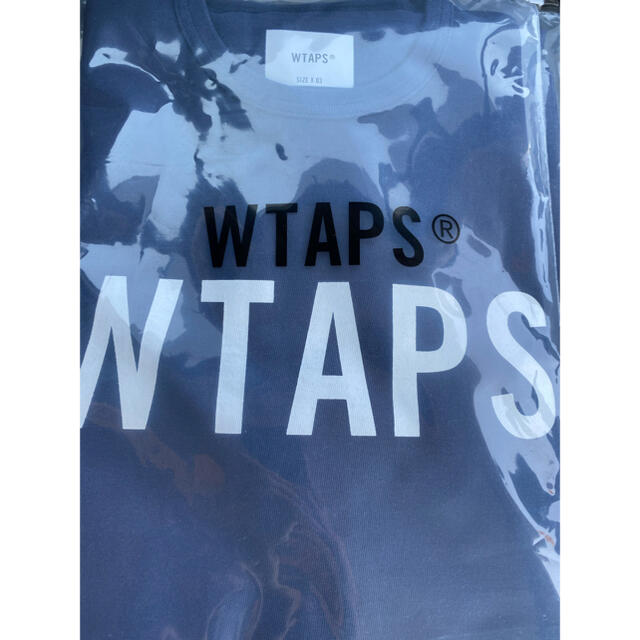 WTAPS BANNER SS COTTON TEE ネイビー L Tシャツ