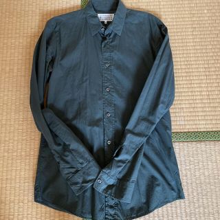 スーヤン様 Maison Martin Margiela シャツ グリーン 44-
