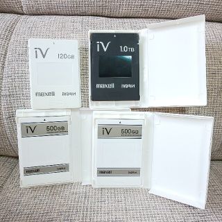 マクセル(maxell)のmaxell  iVDR ４本セット(その他)