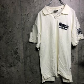 カッパ(Kappa)の【ボロボロ】kappa vintage ボロボロTシャツ　King Gnu 常田(ポロシャツ)