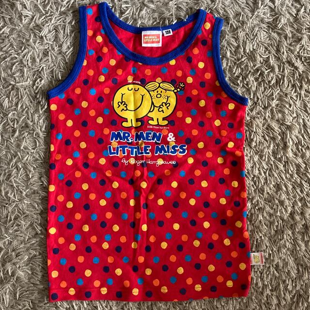 キッズ　タンクトップ キッズ/ベビー/マタニティのキッズ服女の子用(90cm~)(Tシャツ/カットソー)の商品写真