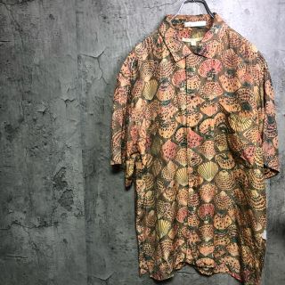 ワコマリア(WACKO MARIA)の古着　総柄シャツ　半袖シャツ　開襟シャツ　アロハ XL ヴィンテージ　菅田将暉(シャツ)