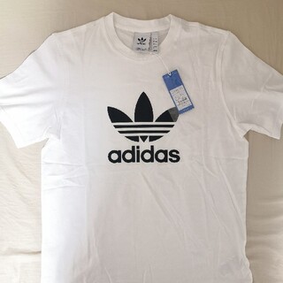 アディダス(adidas)の新品 adidas tシャツ ホワイト アディダス tee(Tシャツ/カットソー(半袖/袖なし))