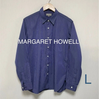 マーガレットハウエル(MARGARET HOWELL)のマーガレットハウエル　ストライプシャツとインディゴシャツ(シャツ)