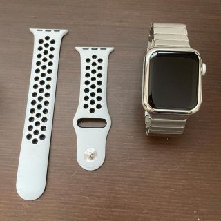 アップルウォッチ(Apple Watch)のApple Watch Nike SE 40mm ステンレスベルト付き(腕時計(デジタル))