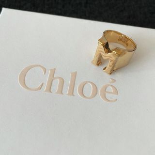 Chloe - Chloe クロエ アルファベット イニシャルリング M52の通販 by