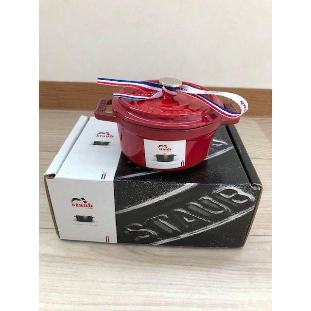 STAUB - 【377】ストウブ STAUB ピコ ココット ラウンド 10cmチェリー