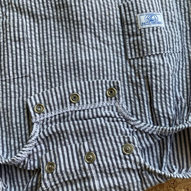 PETIT BATEAU(プチバトー)のまいまい様専用【PETIT BATEAU】【ラルフローレン】ロンパース計3着 キッズ/ベビー/マタニティのベビー服(~85cm)(ロンパース)の商品写真