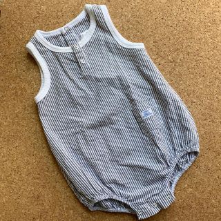 プチバトー(PETIT BATEAU)のまいまい様専用【PETIT BATEAU】【ラルフローレン】ロンパース計3着(ロンパース)