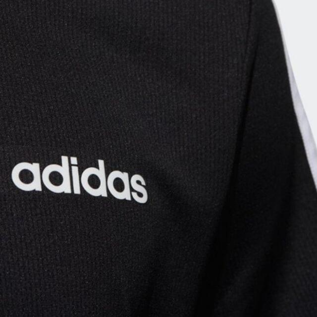 adidas(アディダス)の新品Ｌ★アディダス adidas 黒3ストライプスTシャツ メンズのトップス(Tシャツ/カットソー(半袖/袖なし))の商品写真