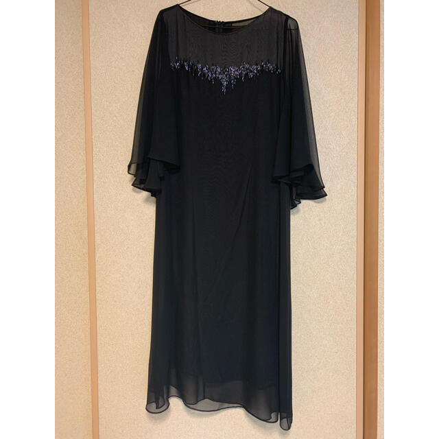 レディースmorihanae ブラック　ドレス