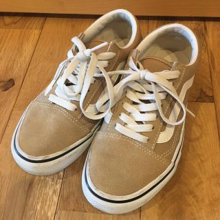 ヴァンズ(VANS)のVANS  オールドスクール 22.5  ジンジャー ベージュ(スニーカー)