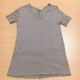 アレキサンダーワン(Alexander Wang)のアレキサンダーワン CLASSIC TEE WITH POCKET ヘザーグレー(Tシャツ(半袖/袖なし))