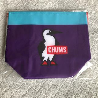 チャムス(CHUMS)のチャムス　CHUMS クーラーバッグ　紫(ノベルティグッズ)