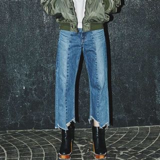 マウジー(moussy)のMOUSSY カットオフデニム(デニム/ジーンズ)