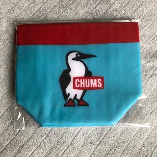 チャムス(CHUMS)のチャムス　CHUMS クーラーバッグ　水色(ノベルティグッズ)