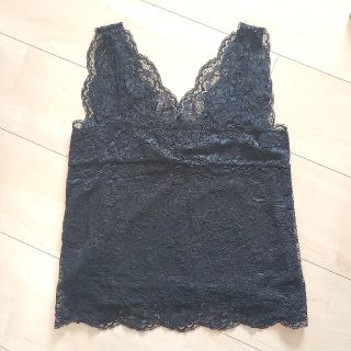 アースミュージックアンドエコロジー レースタンクトップ タンクトップ