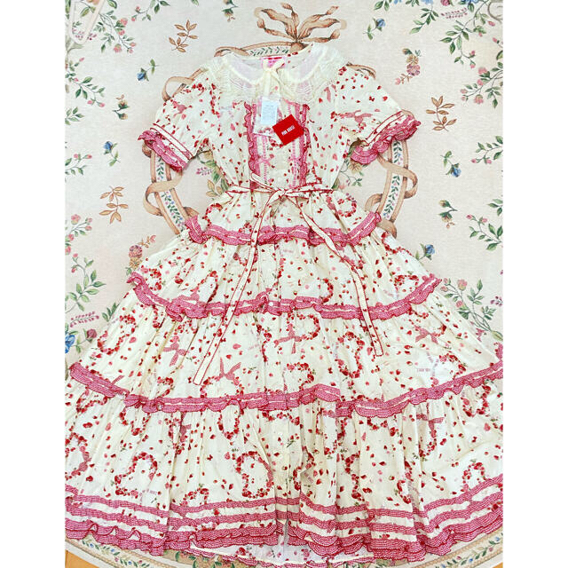 PINK HOUSE - 【新品】misako×erinkoハートベリーラビットフリル