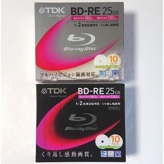 ティーディーケイ(TDK)のTDK 2倍速 ブルーレイディスク 25GB (追記) 録画用 20枚(PC周辺機器)