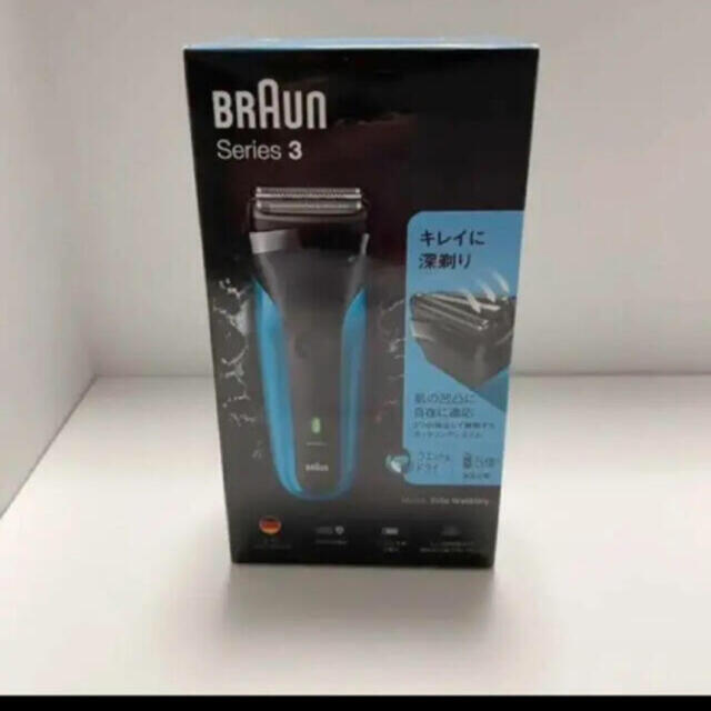 BRAUN(ブラウン)のブラウン シリーズ3 シェーバー 3枚刃 お風呂剃り可電動髭剃り 310s スマホ/家電/カメラの美容/健康(メンズシェーバー)の商品写真