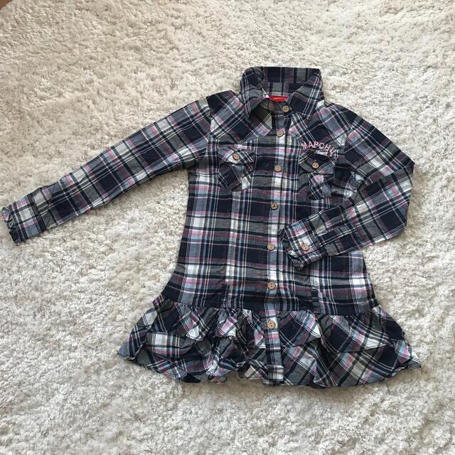 女児　ロングブラウス　140 キッズ/ベビー/マタニティのキッズ服女の子用(90cm~)(ブラウス)の商品写真