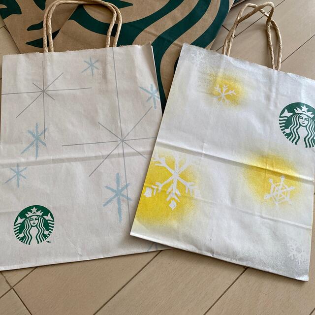 Starbucks Coffee(スターバックスコーヒー)の美品☆スタバ　ショップ袋7枚セット エンタメ/ホビーのエンタメ その他(その他)の商品写真