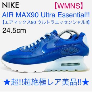 ナイキ(NIKE)のNIKE/ナイキ★AIR MAX90/エアマックス90★青×青★24.5cm(スニーカー)