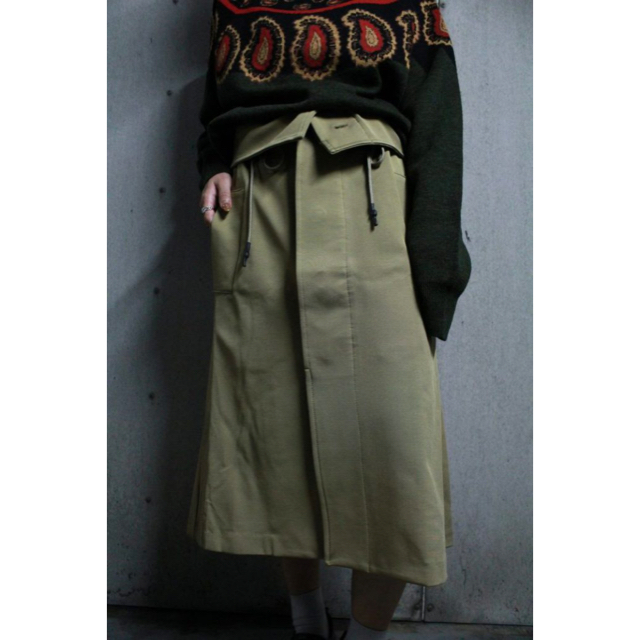 TOGA(トーガ)の【専用】TOGA PULLA〈トーガプルラ〉ジャージースカート レディースのスカート(ひざ丈スカート)の商品写真